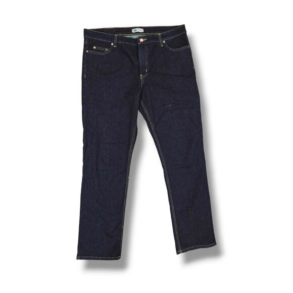 Dickies Women’s Blue Wash Denim Straight Leg Jeans - Size 16R - Picture 4 of 12